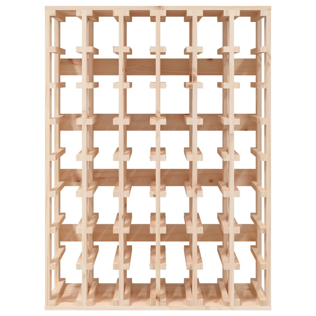 Botellero Madera Maciza De Pino 70x33x94 Cm_3
