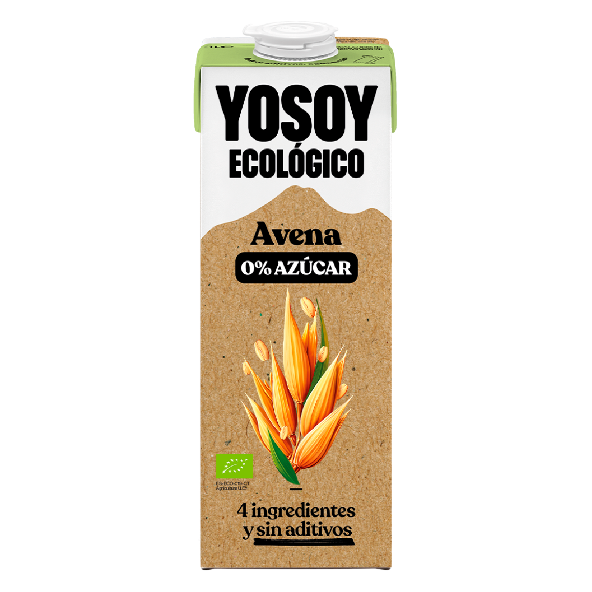 Pack 6 uds Bebida de Avena 0% Azúcares Yosoy ECO 1 L