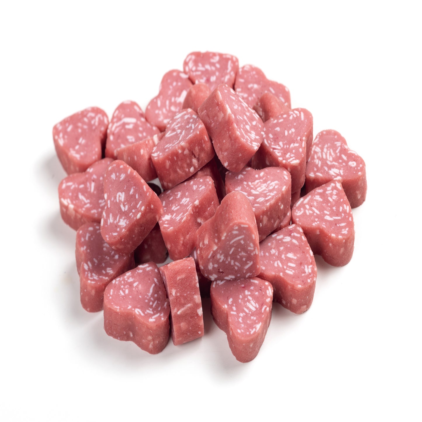 Snack Semihumedo Para Gato En Mini Corazones De Pollo Y Pescado Truly 20 Bolsas X 50 Gr_1