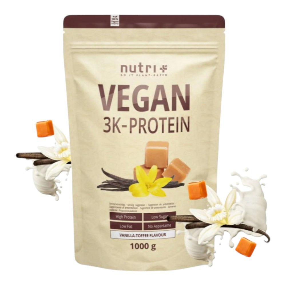 Vegan 3k Protein Powder 1 Kg Vanilla-toffee_0