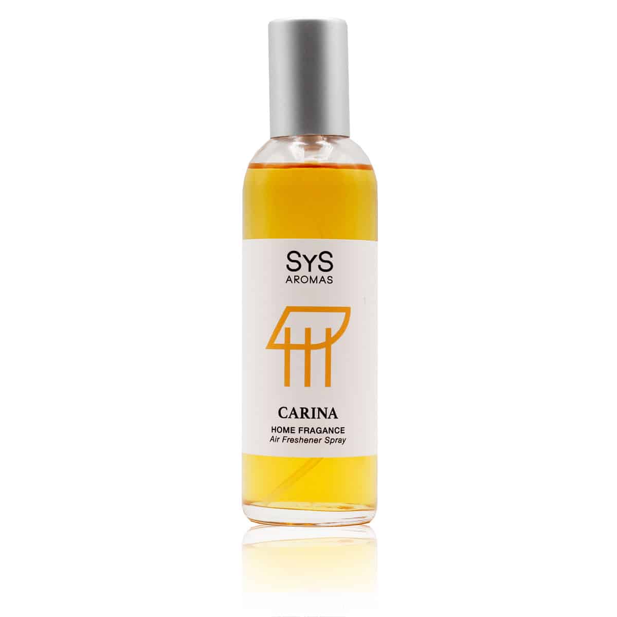 Ambientador Pulverizador Carina SYS Aromas 100 ml | Aroma Amaderado y Floral | Relajante_0