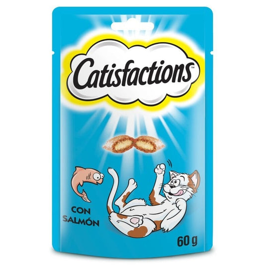 Catisfactions Premios con salmón para gatos 60 g