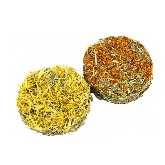 Tartar de caléndula y zanahoria Ribero, Snack sushi para conejos y roedores