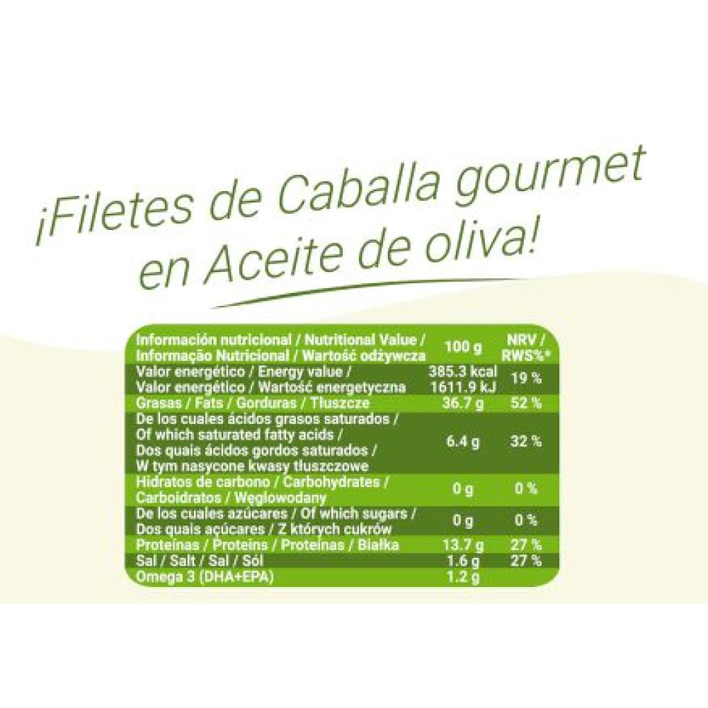 Filetes De Caballa En Aceite De Oliva 115 Gr_1