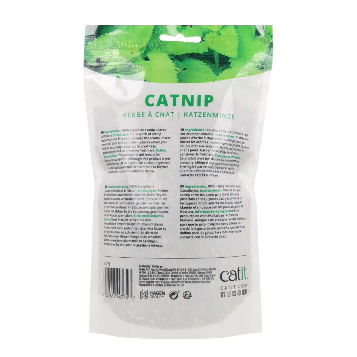 Hierba gatera Catnip en bolsa 56 g Catit