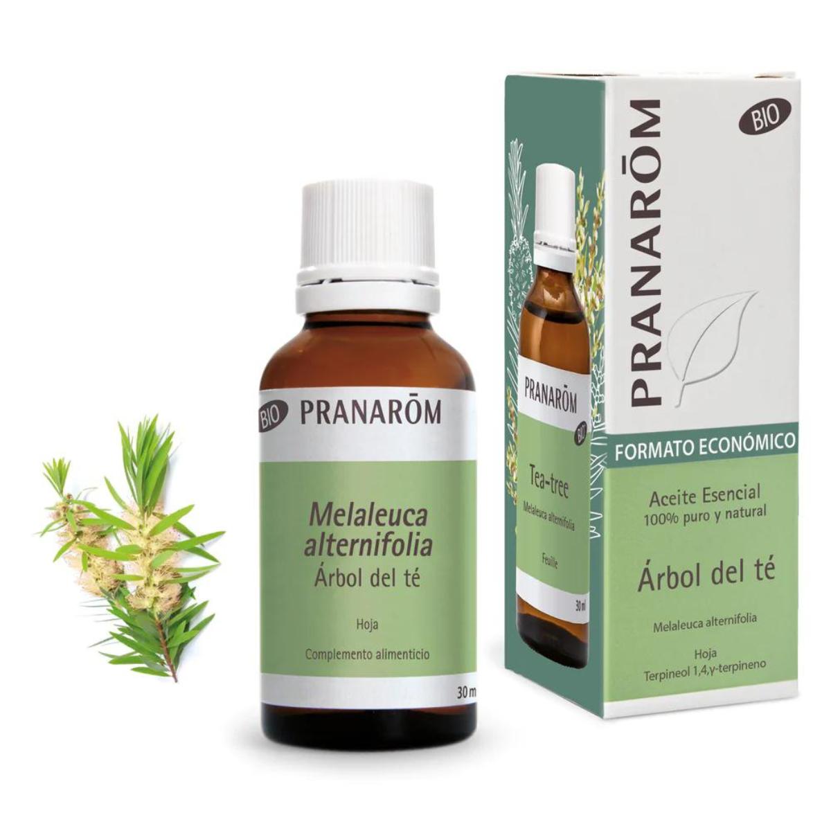 Aceite esencial árbol del te hoja bio, Pranarôm 30ml