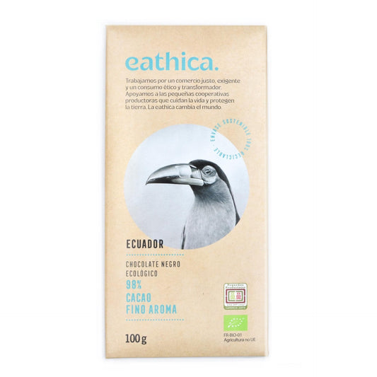Chocolate Eathica 98% Ecuador BIO 100 g