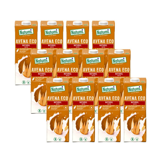 Pack 12 x Bebida Avena BIO Natumi 1 L