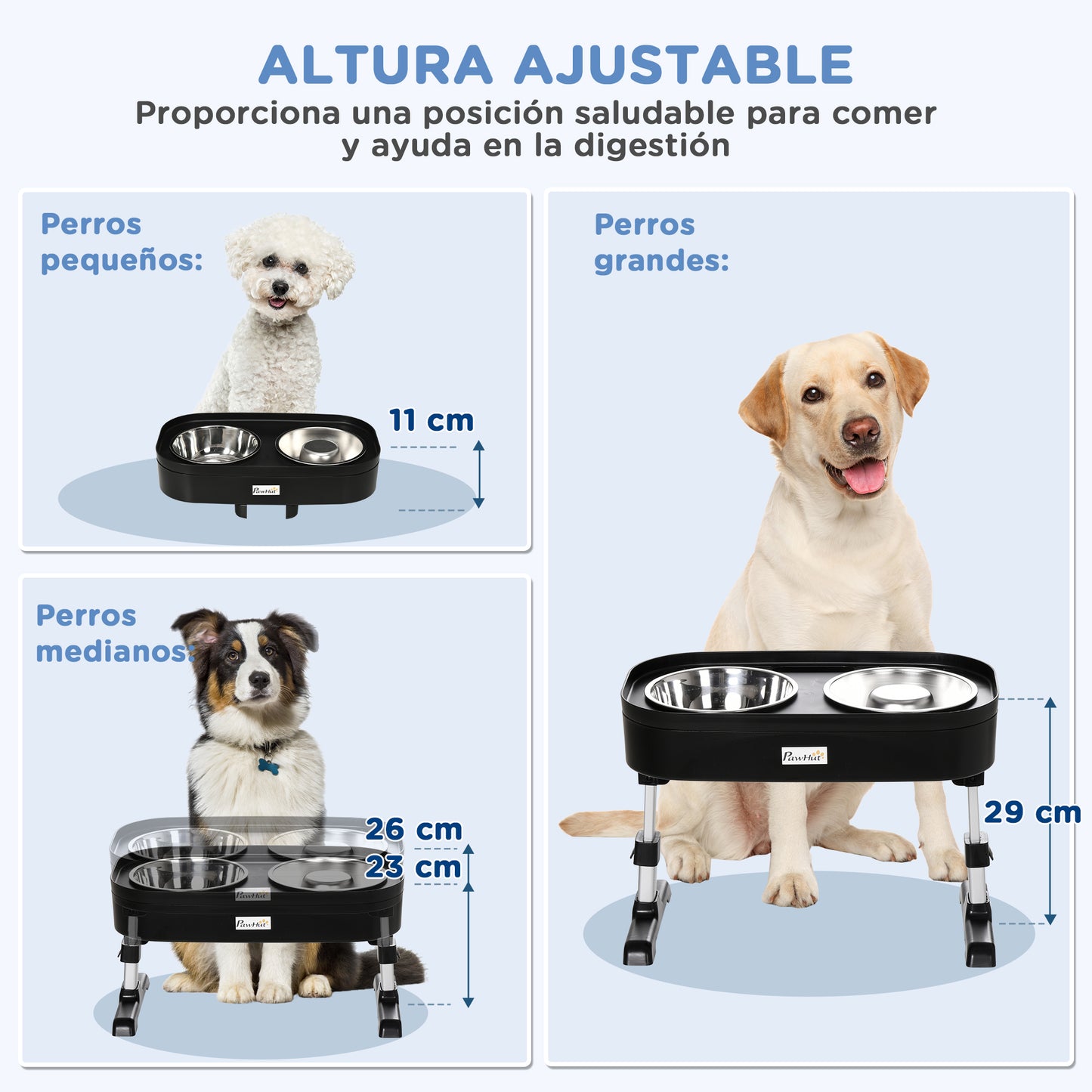 Pawhut Conjunto Para Mascotas 2 Piezas 141x141x153 Cm 43x25x30 Cm Negro_5