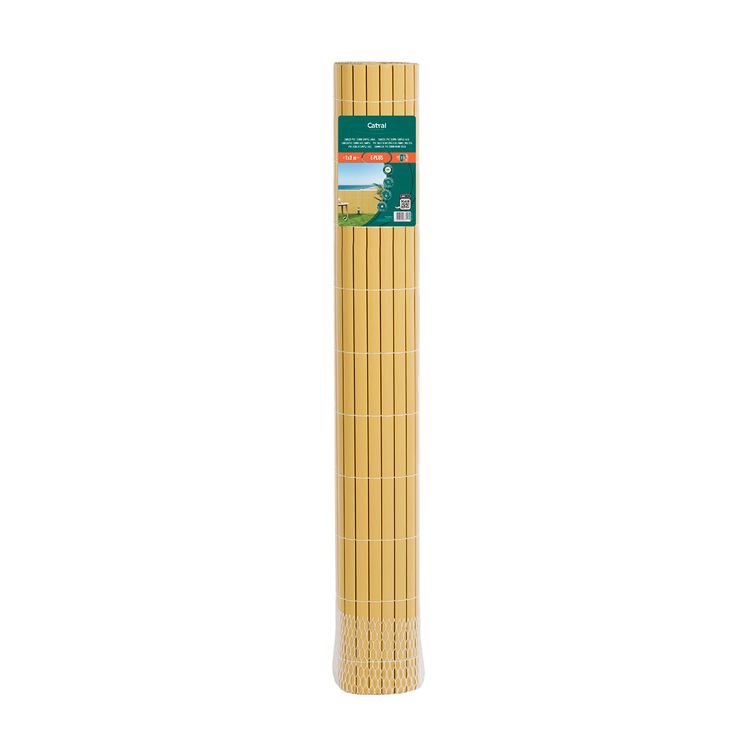 Cañizo Pvc E-plus D/c Caña - Resistente Y Duradero 2x3 M / Multicolor_2