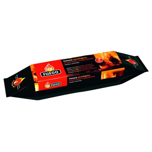 Tronco de encendido ecológico instantáneo para chimeneas y estufas Ok Fuego