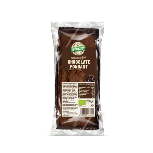 Bizcocho de Chocolate Fondant Biocop 250 g