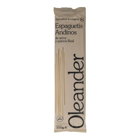 Espaguetis de Arroz y Quinoa sin gluten Oleander 250 g