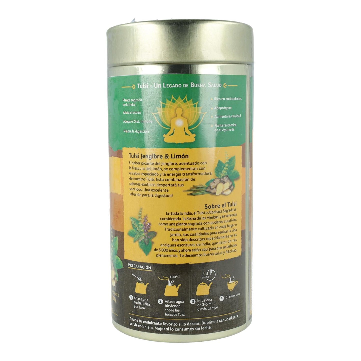 Tulsi Lemon Ginge Organic India 100g