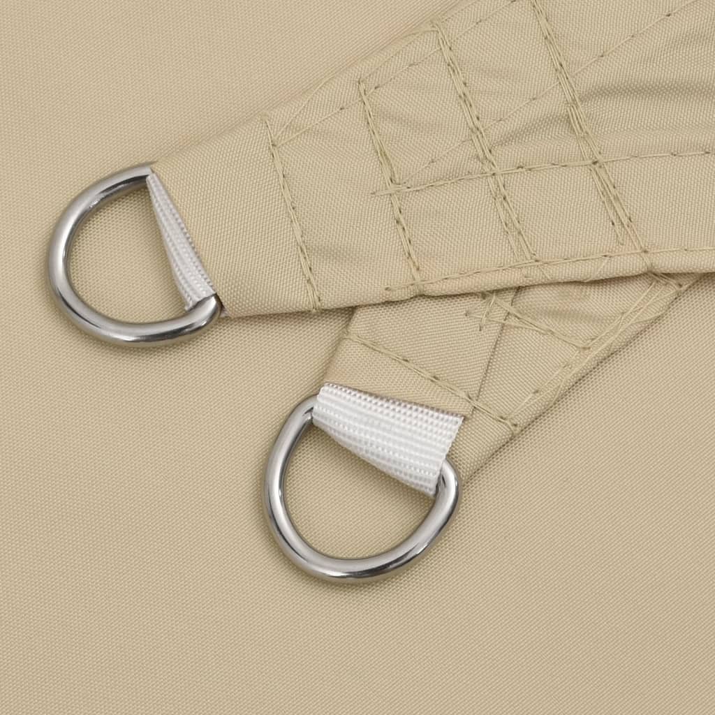 Toldo De Vela Rectangular Tela Oxford Beige 5x6 M_4