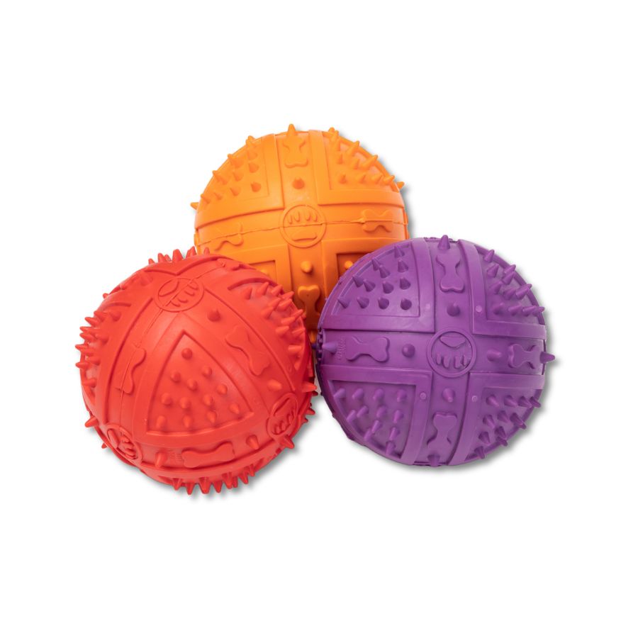 Wuapu Pelota Juguete Dental Con Sonido (9 Cm)_0