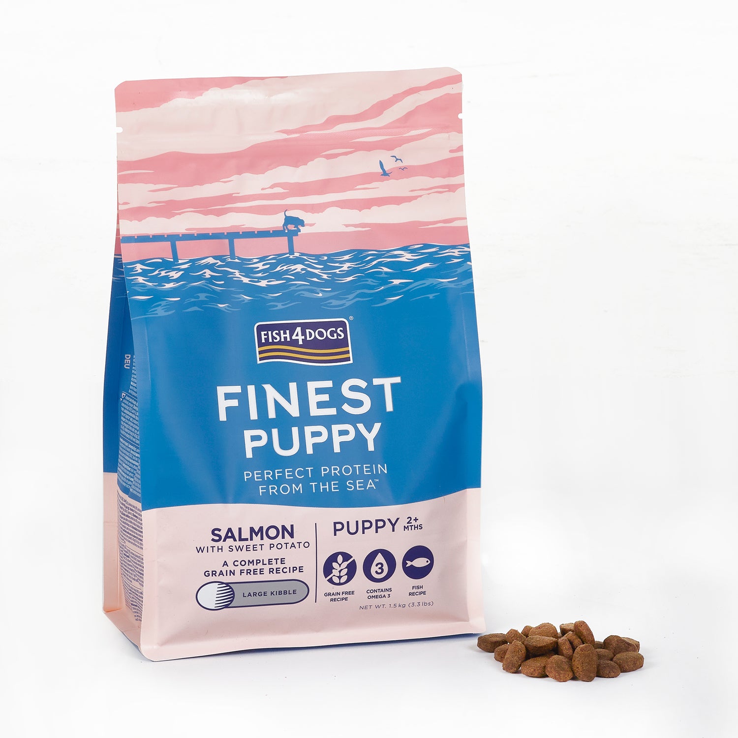 Fish4dogs Pienso Para Cachorro Sin Cereales – Salmón Y Boniato