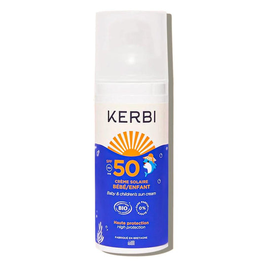 Crema solar bebe/niño SPF50 Kerbi 50 g