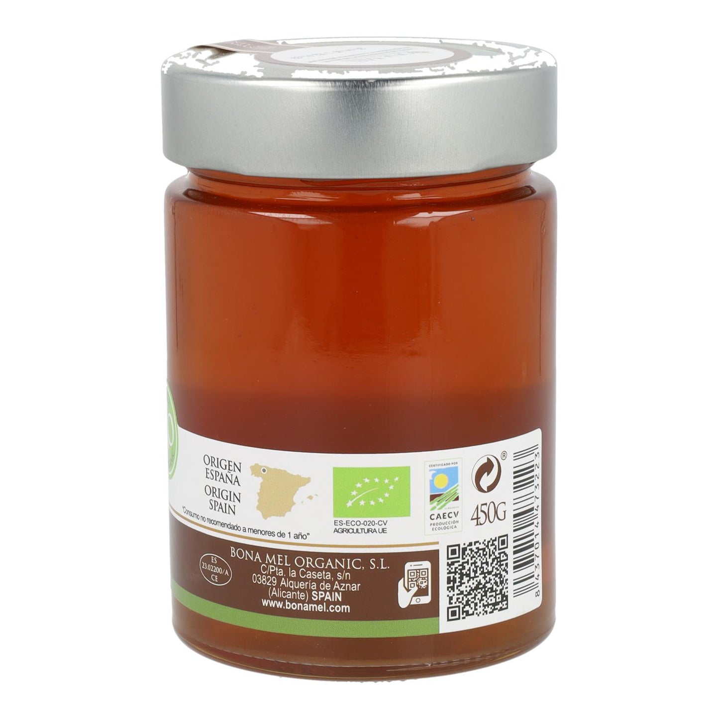 Miel de Eucalipto Ecológica, Bona Mel 300 g