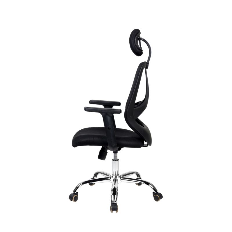 Silla De Oficina Soul Malla, Negro, 62,5 X 114–122 X 59_5