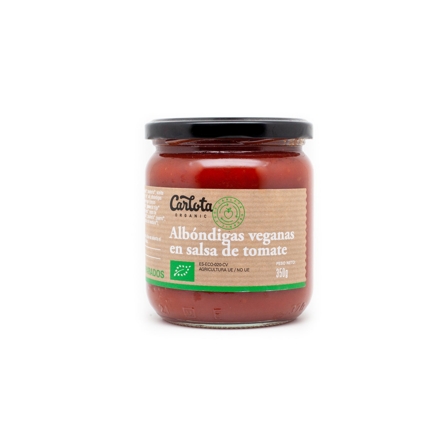 3 X Albóndigas Veganas En Salsa De Tomate 350g