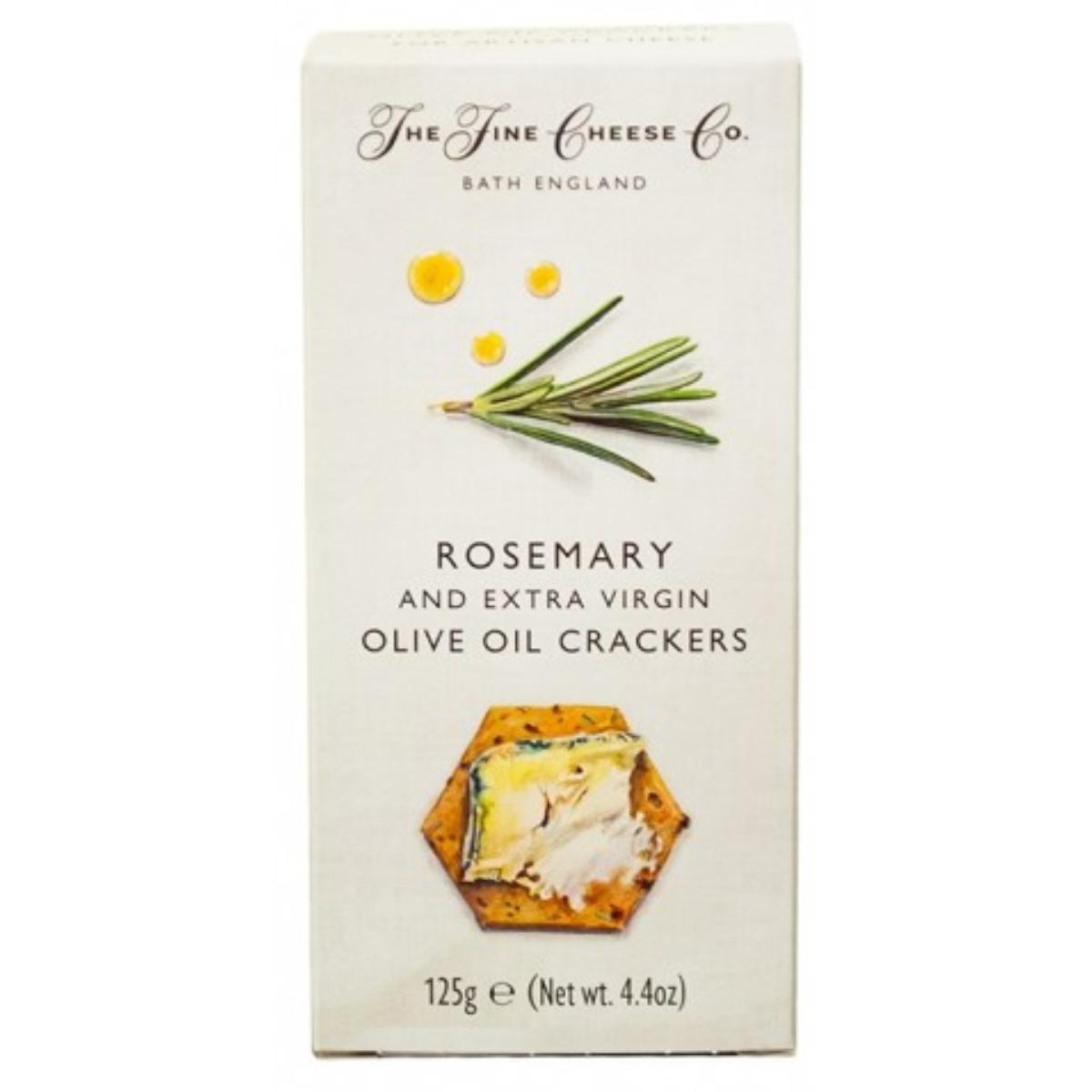 Crackers de aceite de oliva virgen extra y romero The Fine Cheese  125 g