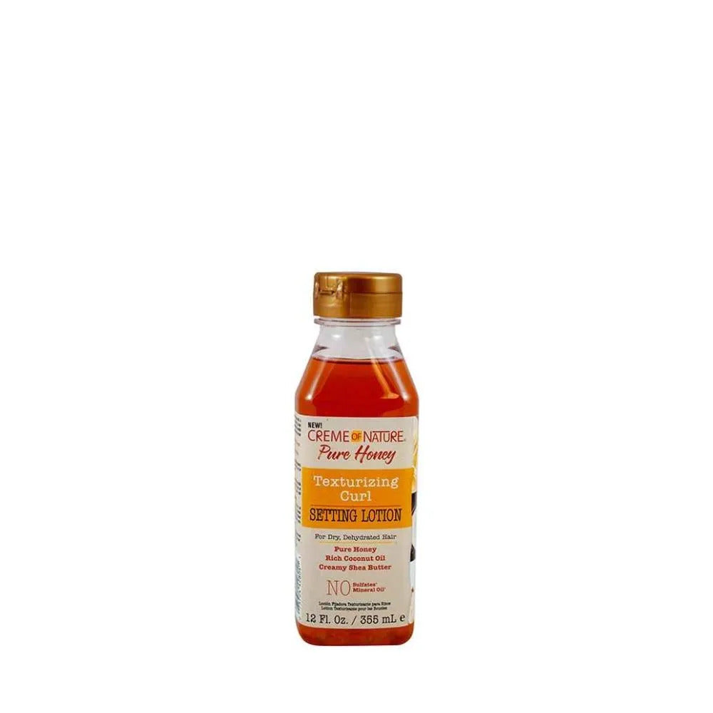 Gel Pure Honey Texturizing Curl Setting Lotion Creme Of Nature 355ml_0