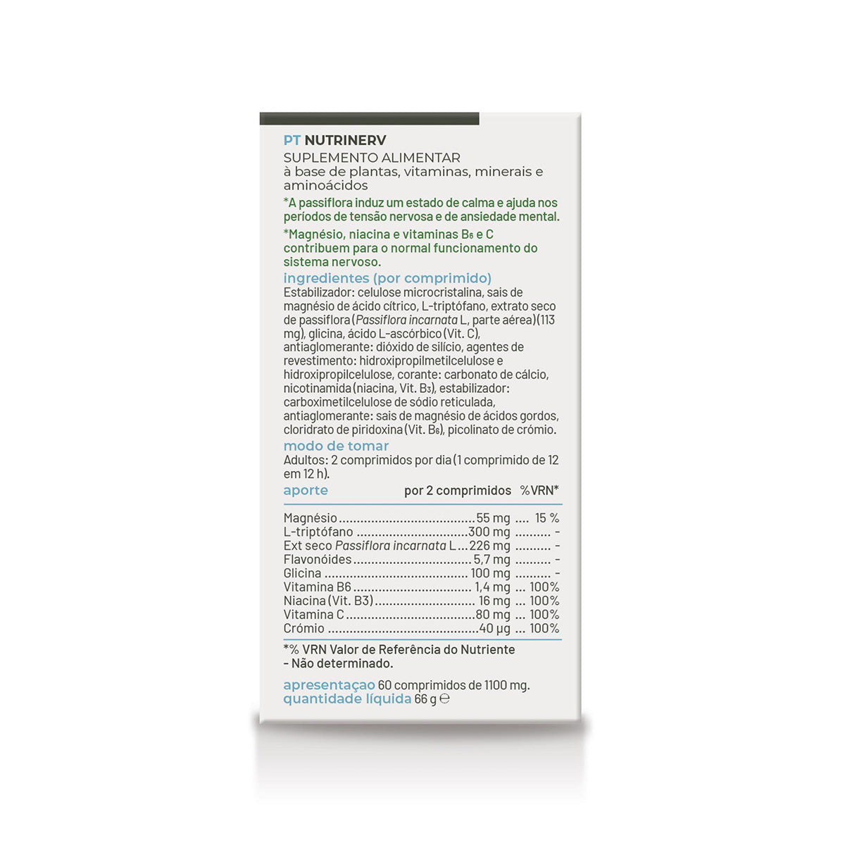 Nutrinerv, Soria Natural, 60 comprimidos