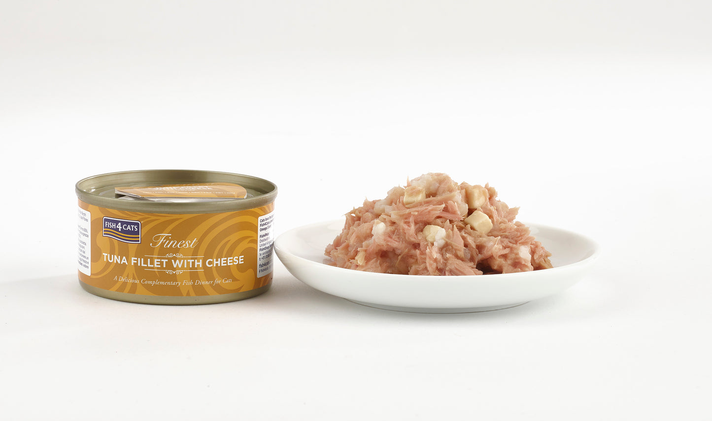 Fish4cats Filete Para Gato – Atún Con Queso 70 G (pack De 10)