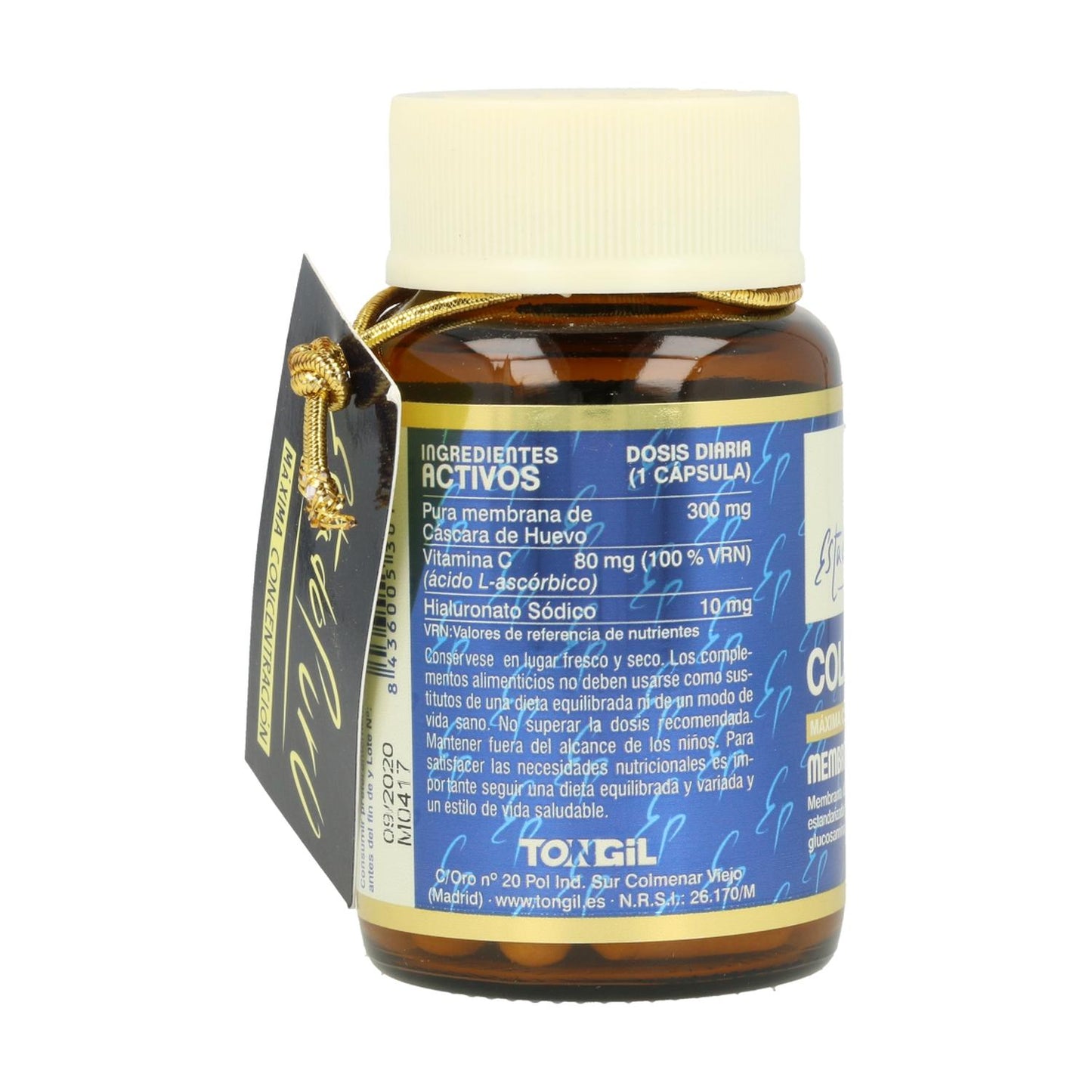 Estado Puro Colageno Membrana De Huevo Tongil 30 Caps