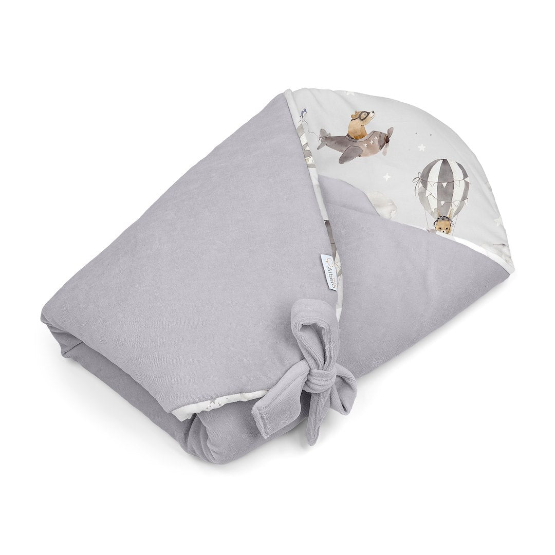 Saco Capazo Bebé Velour Balloon Flight