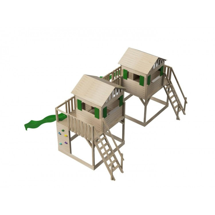 Parque Infantil Masgames Superpop L Doble Tobogan.