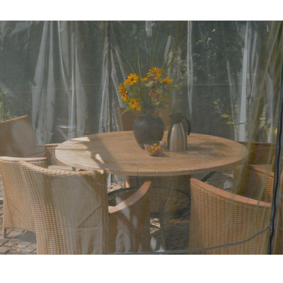 Set Mosquiteras para gazebo cenador Palermo 3000/3500/3600 + Milano 3000 + Martinique 3600 Canopia by Palram