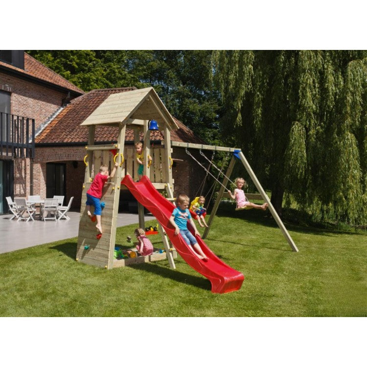 Parque Infantil Masgames Belvedere Xl Con Columpio Doble.