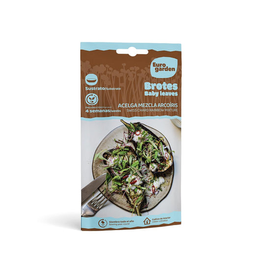 Semillas brotes Acelga Rainbow Mix Eurogarden