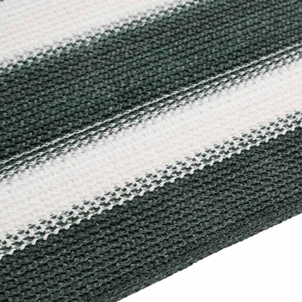 Vidaxl Red De Privacidad Hdpe Verde Y Blanco 1,2x50 M 75 G/m²_4