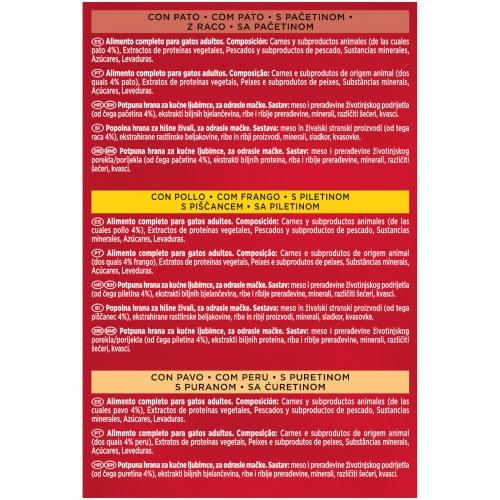 GOURMET Mon Petit de Aves Multipack 6 x 50 g