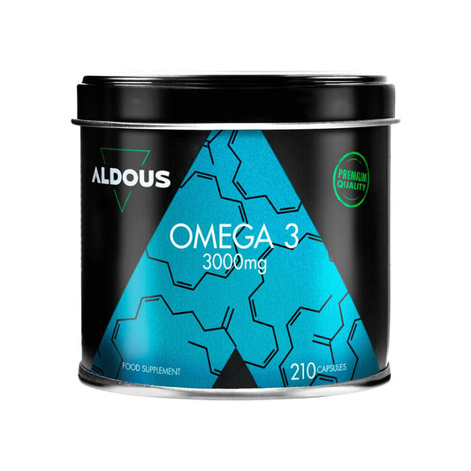 Omega 3 - 3000 mg | EPA y DHA Aldous 210 cápsulas