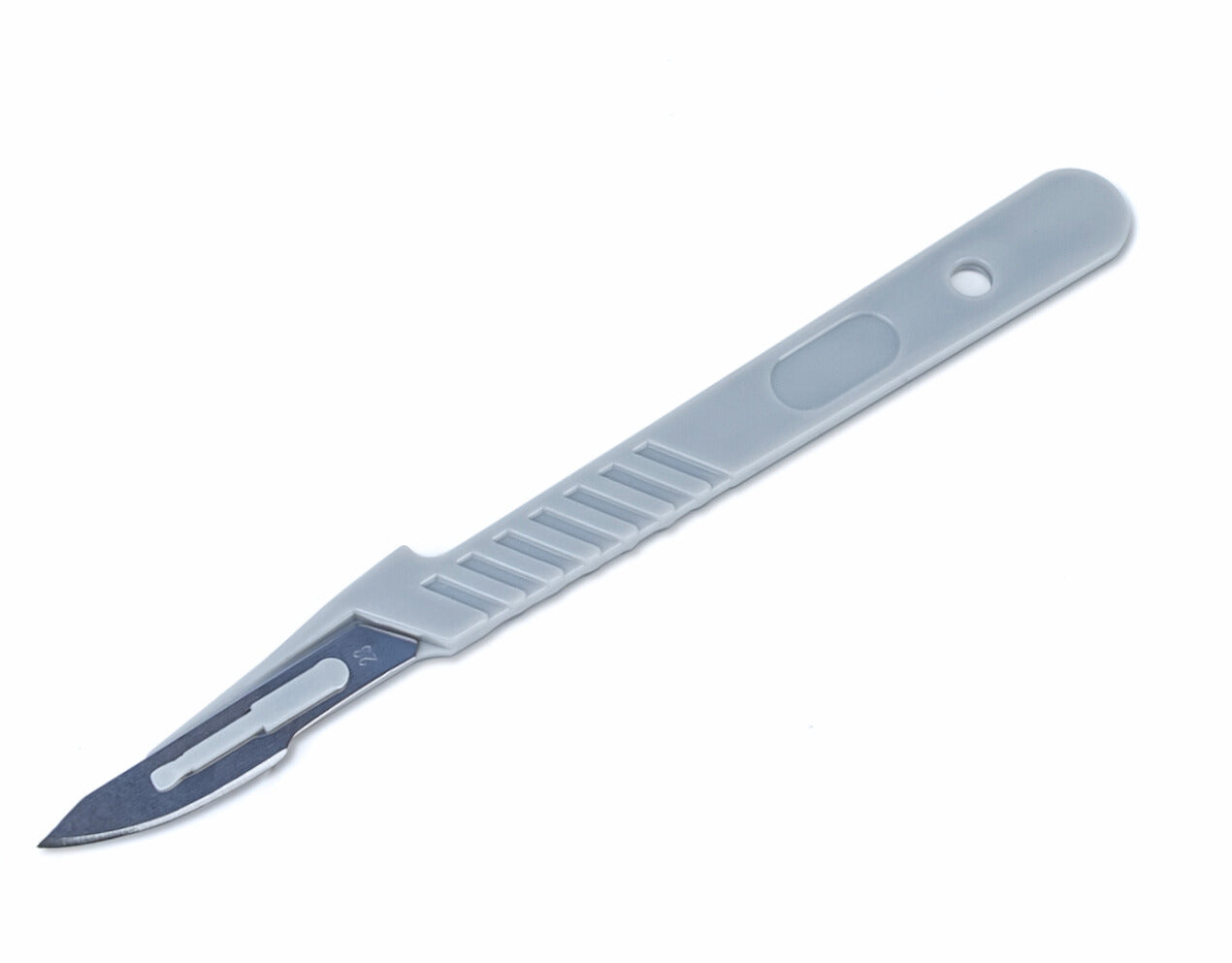 Bisturí Estéril Desechable Para Esquejes – Hoja Curvada Reemplazable, Mango Plástico