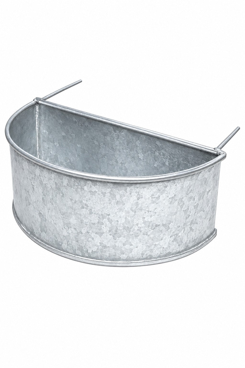 Comedero Media Luna Galvanizado 16,5 X 10 X 6 Cm Gaun_0