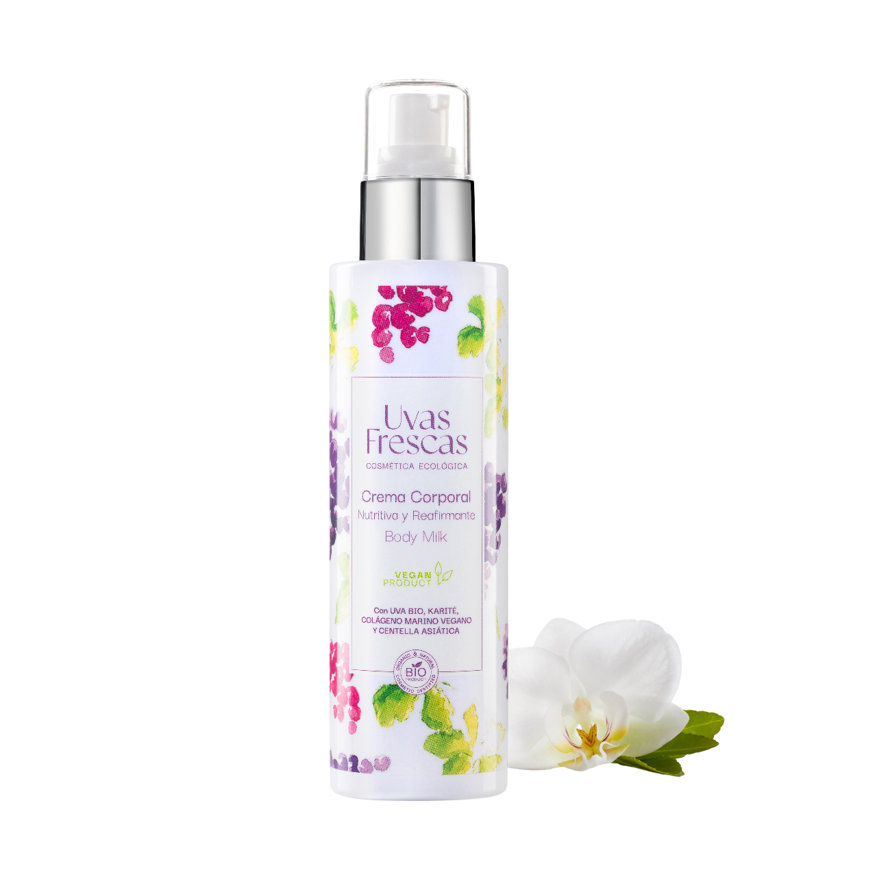 Crema Corporal Nutritiva Uvas Frescas 200 ml