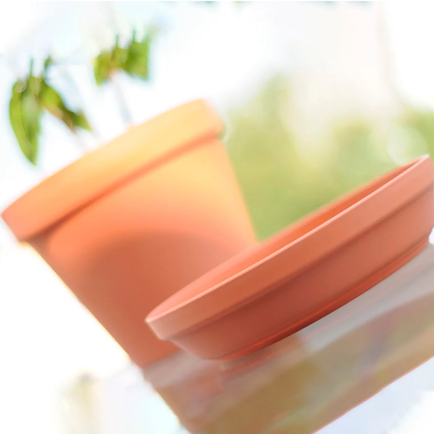 Maceta Glinka 3,9l., Dimensiones (mm) 220x220x190, Color Terracota_3