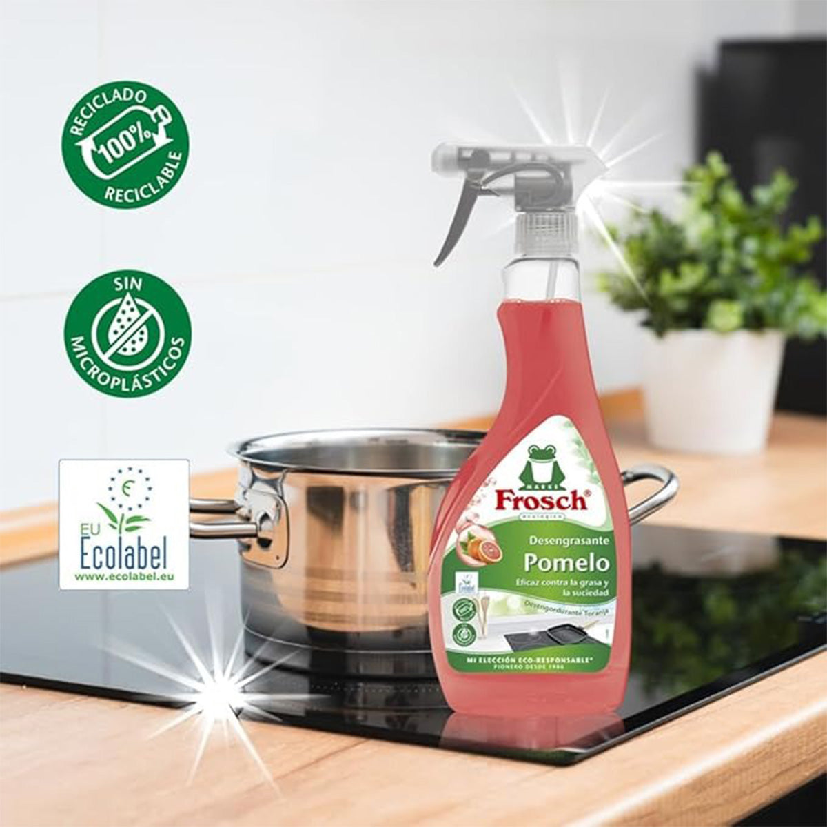 Desengrasante pomelo Frosch 500 ml
