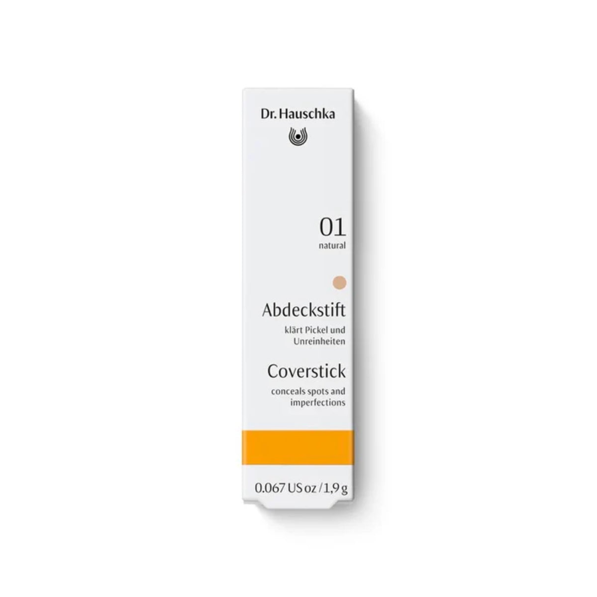 Cover stick 01 natural, Dr Hauschka, 1,9g
