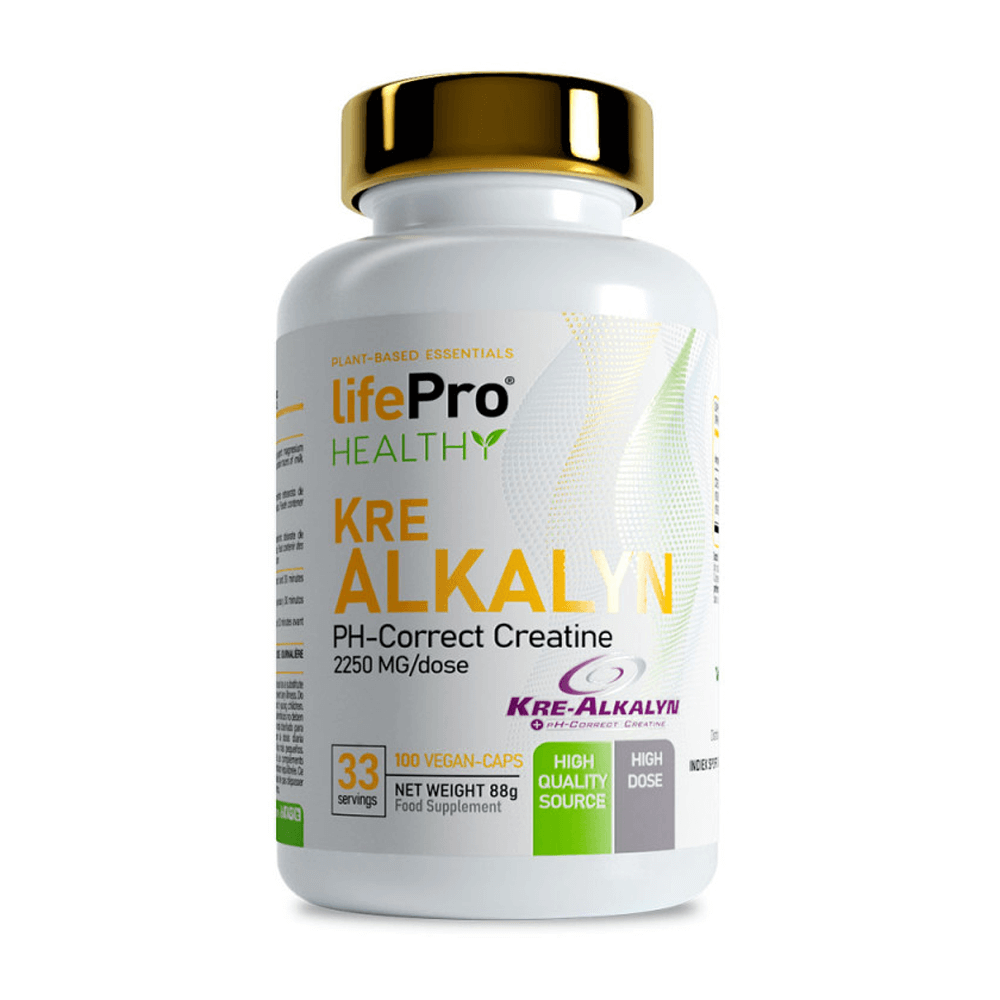 Kre Alkalyn 2250mg - 100 Cápsulas Veganas - Kre-alkalyn - Lifepro_0