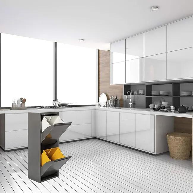 Armario para reciclaje metálico PAT 2 Gris