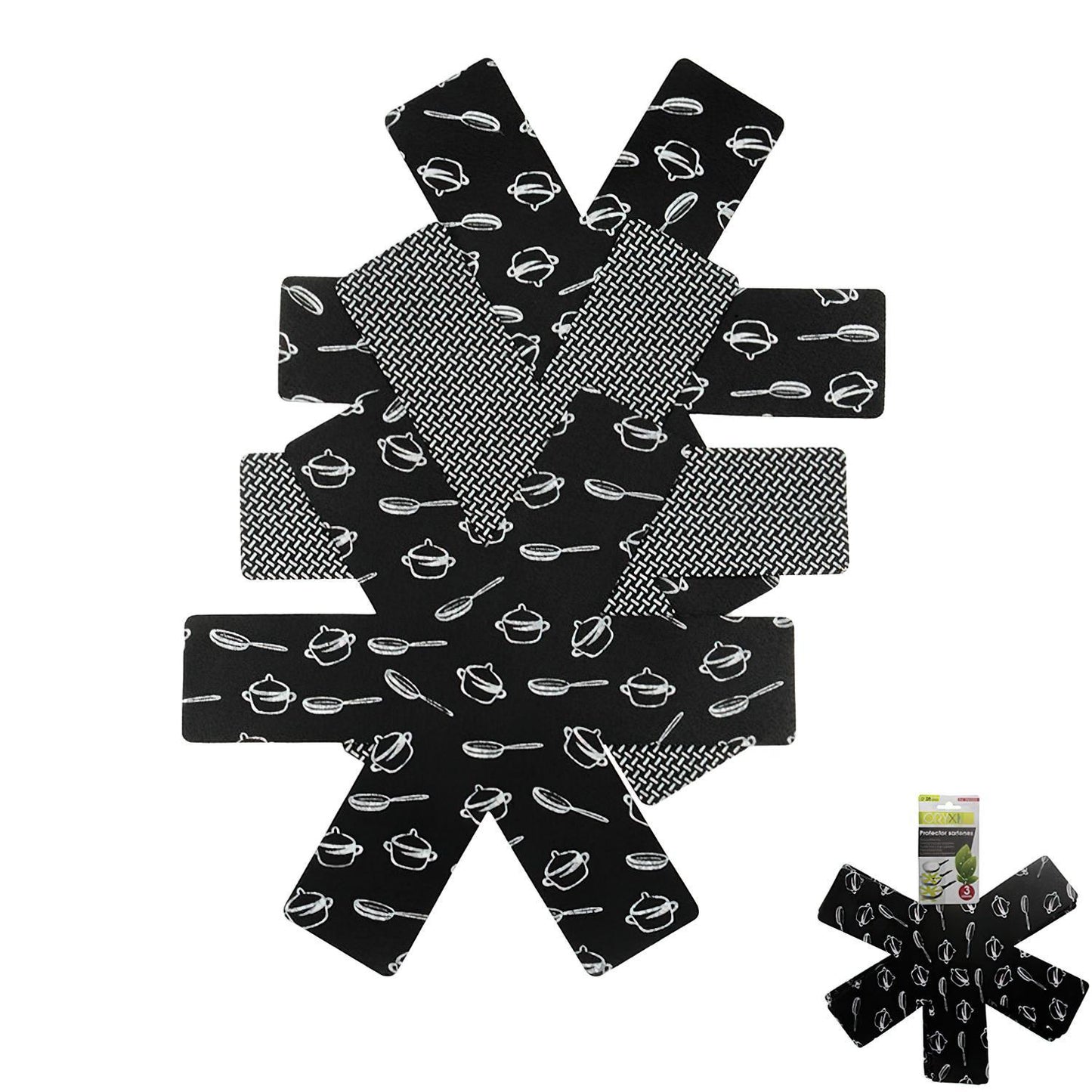 Protector Sartenes 3 Unidades Ø 38 Cm,