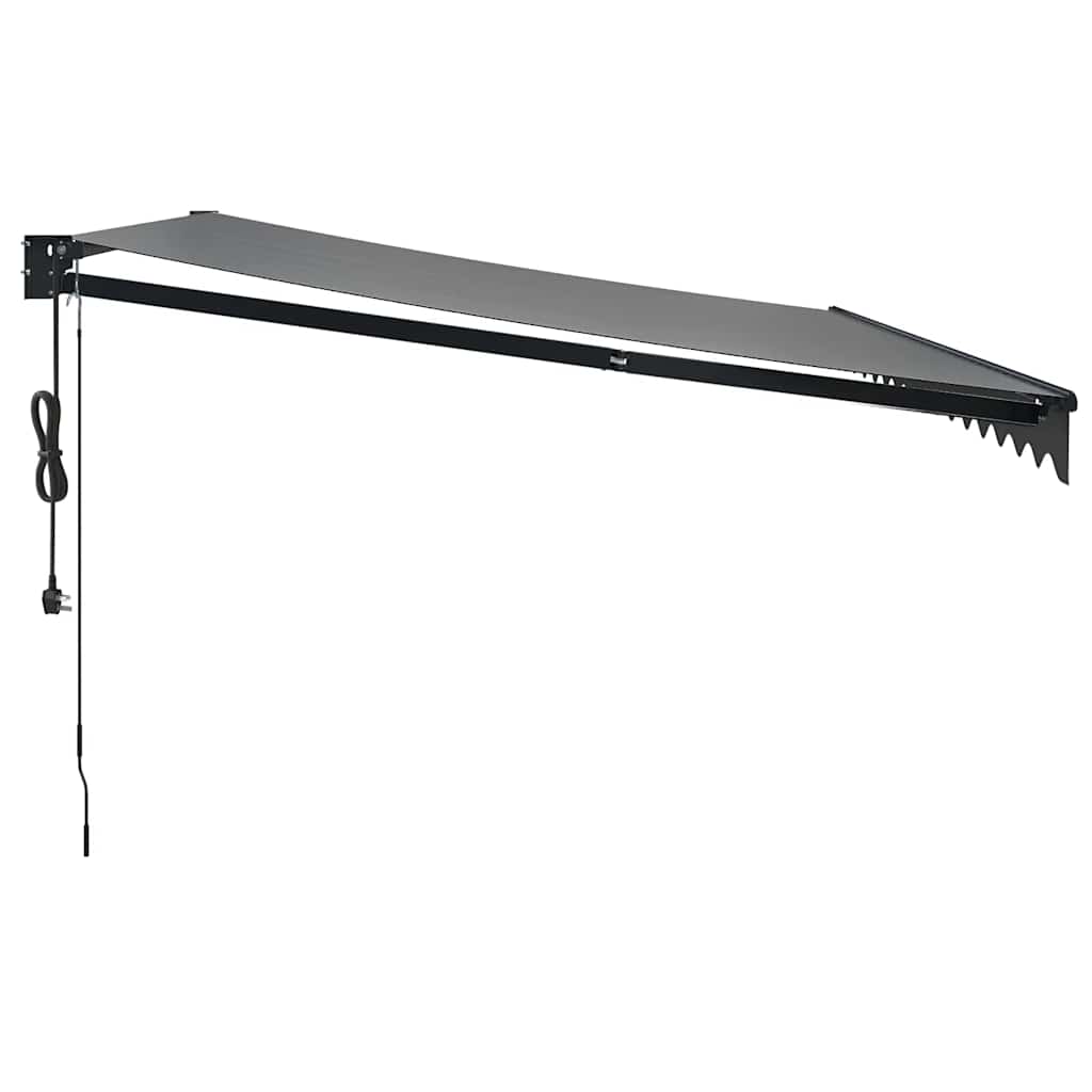 Toldo Retráctil Automático Gris Antracita 4x3 M_5