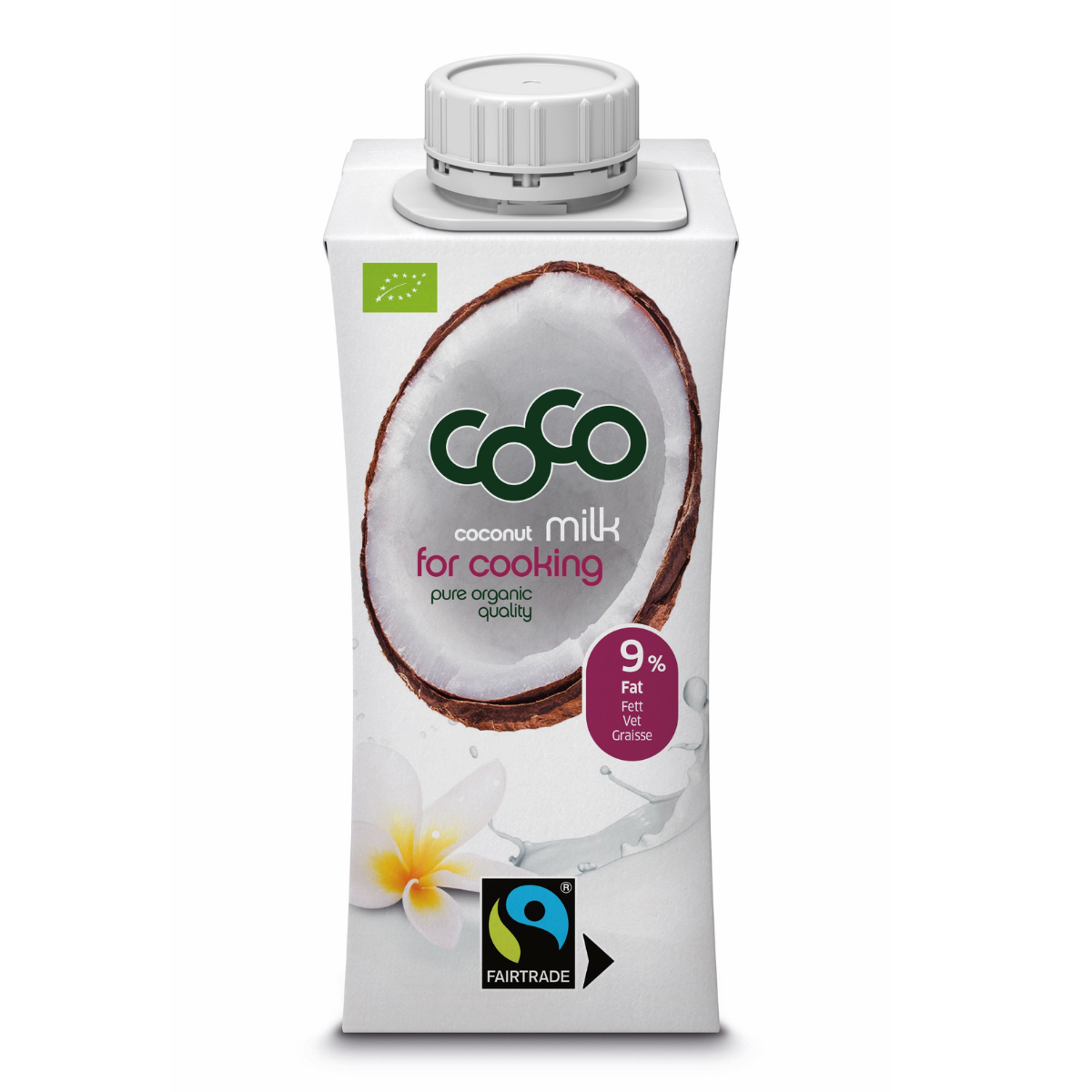Crema de coco para cocinar BIO Dr.antonio martins 200 ml