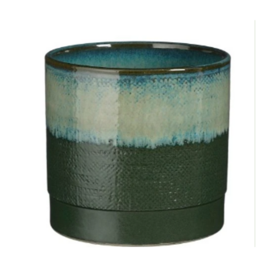 Macetero Olof Verde 16x17cm